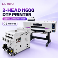 Imprimante DTF 60 cm à double tête d'impression I1600, machine de transfert de film PET A1, encre pigmentée, certifiée CE, imprimante textile Hansen Board