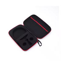 Sac de rangement portable fiable en EVA antichoc avec découpe intérieure personnalisée et fermeture éclair pour équipement de tennis de table