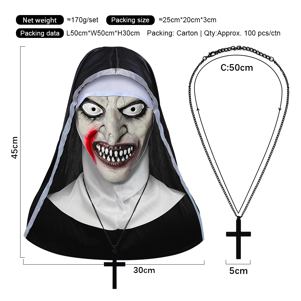 Suora Occhio Bianco (con Collana)