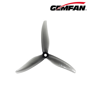 ใบพัด Gemfan 5128 0 แบบสามใบ สำหรับโดรน FPV ขนาด 5 นิ้ว สีฟ้าใส - Product Image 1