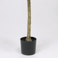 Grand Arbre Artificiel Réaliste Ficus Lyrata en Pot, Plante Bionique Simulée pour Décoration Intérieure et Extérieure, Maison et Bureau, Style Nordique