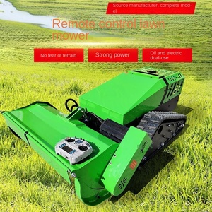 Tondeuse à gazon à chenilles tout terrain à moteur diesel, tondeuse à gazon à télécommande entièrement automatique - Product Image 2