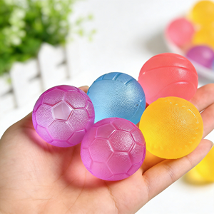 Jouet anti-stress texturé en forme de ballon de sport (football, basketball, volleyball, baseball, rugby) en maltose, texture glace, pour soulager le stress - Vente chaude - Product Image 4