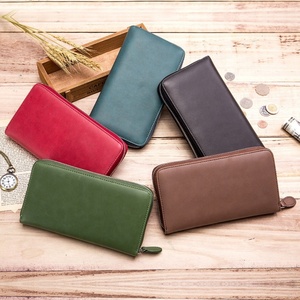 Boshiho Zipper RFID Wallet for Women Leather Coin Pocket <b>Purse</b> Card Holder Wallets Split Leather Card Wallet - Product Image 6