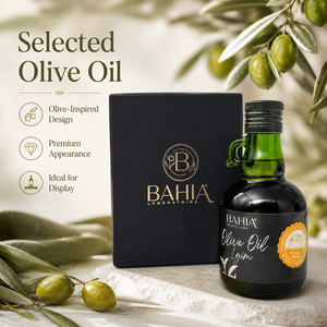 Huile d'olive extra vierge liquide OEM sous marque privée Bahia Laboratoire, durée de conservation de 3 ans, en bidon en verre foncé pour la cuisine haut de gamme et les soins de la peau - Product Image 4