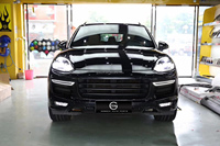 Kit de carrosserie d'origine pour Porsche Cayenne 958.2 2015-2017 mise à niveau vers Turbo + GTS accessoires de voiture pare-chocs avant de voiture passages de roue de voiture