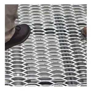 Factory Best Price Expanded Metal Mesh Heavy Duty Catwalk Grating For Industry Stairs