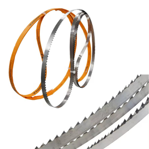 Industrial Popular Food Grade Meat Sawing Alloy Carbon Bandsaw Frozen <b>Bone</b> Cutting Band <b>Saw</b> Blade Hardened Teeth - Product Image 1