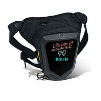 Nouveau sac de jambe LED pour le commerce extérieur, sac messager à écran pixel DIY, sac à bandoulière pour sports de plein air, étanche, logo personnalisé, ABS