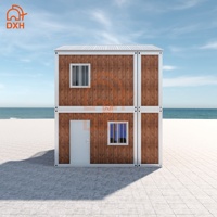 Maison Modulaire Préfabriquée Moderne de Luxe à Assemblage Facile, 3 Chambres, Salon, Cuisine, Salle de Bain, Entrepôt, Salle à Manger, Conteneur, Chine