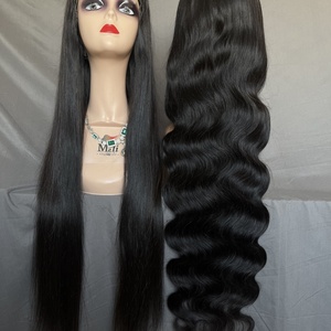 Proveedores de Pelucas con Cierre al por Mayor, Pelucas con Cierre 5x5 de Encaje Transparente en Oferta, Pelucas de Cabello Humano Virgen Crudo con Cutícula Alineada para Mujeres Negras - Product Image 6