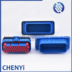 ขั้วต่อกันน้ำอัตโนมัติ35ขาสีฟ้าปิดผนึกบอร์ด ECU ซีลซ็อกเก็ตปลั๊ก PCB 776164-5 776231-5 776230-5 776163-5 1-776231-5 - Product Image 2