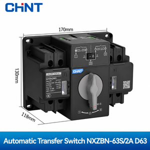 Interruptor de Transferencia Automática CHINT NXZBN ATS para Generador de Respaldo, 4P, 3 Fases, 10A, <span class=keywords><strong>16A</strong></span>, 20A, 25A, 32A, 40A, 50A, 63A, Solar Fotovoltaico - Product Image 3