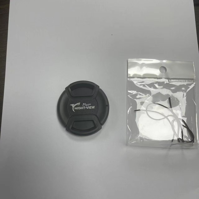 Factory Customizable Logo Snap-On 52mm 58mm Center-Pinch Lens Cover for Nikon for Canon for Sony DSLR Cameras Different Sizes