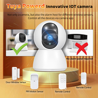 TUYA sistem Alarm koneksi BLE + WIFI 2.4G/ 5G dengan dukungan kamera, Sensor pintu untuk keamanan rumah