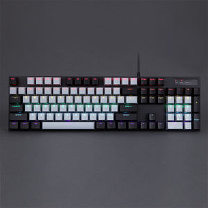 Vente flash <span class=keywords><strong>Clavier</strong></span> mécanique de jeu rétroéclairé RVB 3 en 1 avec 104 touches et <span class=keywords><strong>souris</strong></span> pour joueur PC - Product Image 5