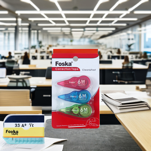 Ruban correcteur en plastique Foska 5M pour étudiants et fournitures de bureau de qualité scolaire - Product Image 6