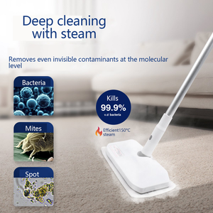 <span class=keywords><strong>Mopa</strong></span> <span class=keywords><strong>a</strong></span> <span class=keywords><strong>Vapor</strong></span> Eléctrica Portátil de 1500W, <span class=keywords><strong>Multifuncional</strong></span>, 120-230V, Alta Eficiencia, Calentamiento <span class=keywords><strong>en</strong></span> 30s, Limpieza de Pisos, Microfibra, Auto, Exterior - Product Image 2