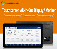 Pantalla Táctil Capacitiva Industrial Todo en Uno, 27 Pulgadas, Computadora Android con Pantalla Táctil Integrada