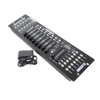 2025 en vente OEM marque sans fil DMX512 Console gradateur de scène DJ contrôleur d'éclairage avec 192 canaux 10W puissance LED Source de lumière