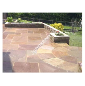 Losas de Piedra Natural Raj Blend Sandstone para Revestimiento de Paredes, Pisos, Patios, Terrazas, Caminos, Piedra de Diseño Premium para Exteriores - Product Image 4