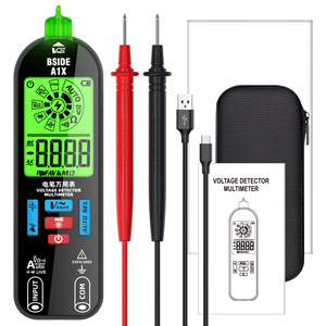 BSIDE A1X มัลติมิเตอร์แบบดิจิตอล เครื่องตรวจจับแรงดันไฟฟ้าขนาดเล็ก ชาร์จผ่าน USB ใช้งานได้อย่างมืออาชีพ - Product Image 1