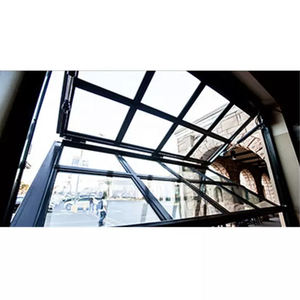 Belle <span class=keywords><strong>porte</strong></span> de <span class=keywords><strong>garage</strong></span> pliante en verre, isolation thermique et télécommande à commande électrique - Product Image 4