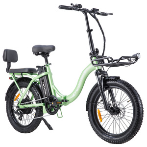 Bicicleta Eléctrica TWOFISH TF02 en Existencia en el Reino Unido, 250W, 36V, 17.8Ah, Llantas de 20*4 Pulgadas, 25km/h, Alcance de 100km, con Frenos de Disco Mecánicos - Product Image 4
