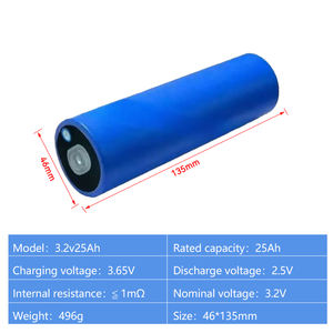 CATL a级锂圆柱形3.7V 3.2v 25Ah LifePO4电池46135磷酸铁锂电池适用于太阳能 - Product Image 2
