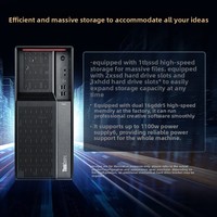 ThinkCentre P900 Core I5 2.1GHz FM1 Socket Desktop Bisnis untuk Kantor, Kerja, Pengeditan Video, Desain, Gaming, Rendering Grafis, Siaran Langsung