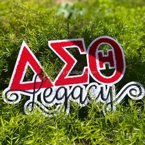 للبيع بالجملة رقع تطريز الشنيل القديمة من دلتا ، سرور سويتشرتد مطرز على رقعة ، زين لنادي نسائي - Product Image 2