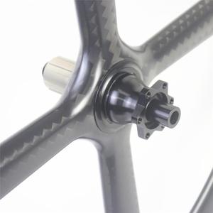 Fxc — <span class=keywords><strong>roues</strong></span> de <span class=keywords><strong>vtt</strong></span> en carbone tubeless 100/12 pouces, <span class=keywords><strong>4</strong></span> rayons, 15x100x12x142mm, 650B, nouvelle collection - Product Image 5