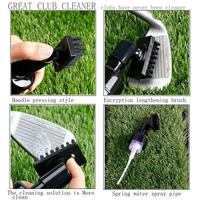 Brosse de golf en nylon de haute qualité Anti-fuite laveuse de lavage pressage bouteille accessoires extérieurs pour le nettoyage de club pour les golfeurs