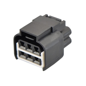 Автомобильный разъем AMP, 6-контактный, черный, герметичный, гнездовой, шаг 2,8 мм, 936257-2 - Product Image 1