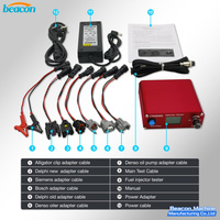 CRI808S Beacon Probador de Inyectores Common Rail, Herramienta de Diagnóstico para Inyectores Diésel Piezoeléctricos y Solenoides con Medición Dinámica de Carrera AHE