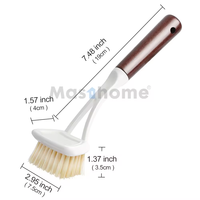 Brosse à vaisselle en bois série Beech & Vintage Paint de Masthome, prix d'usine, pour cuisine, évier, cuisinière