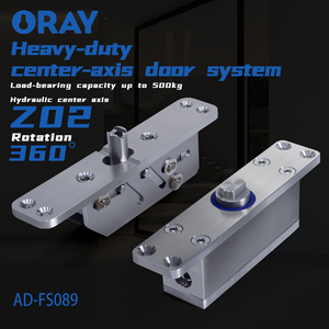 Khuyến mãi nóng tại Nam Mỹ: Bản lề xoay chịu lực 500KG, bản lề xoay kép, tay xoay 0-180 độ °   Bộ đóng cửa lò xo sàn xoay - Product Image 3