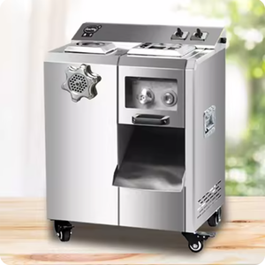 Cortadora de carne de acero inoxidable de alta potencia de 5200w, máquina comercial para cortar carne con cuchillo de carnicero para carnicería y cocina - Product Image 1
