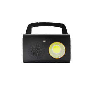 Système d'éclairage solaire multifonctionnel pour l'intérieur, avec panneau solaire de 3 watts, radio FM, chargeur de téléphone portable, pour une utilisation en jardin - Product Image 2