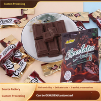 Chocolat noir halal en gros, doux et onctueux, pour le bureau, les fêtes, les mariages, les collations