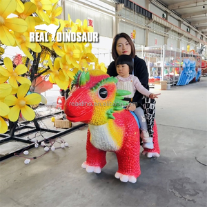 Nuova Auto Elettrica a Forma di Dinosauro 2025, Veicolo a Batteria con Gettoniera per Bambini - Product Image 5