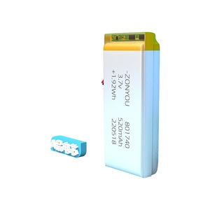 ZonYou Direktvertrieb 801740 Li-PO Akku 520mAh Wiederaufladbare Pouch-Zelle 3,7V 500 Zyklen - Product Image 2