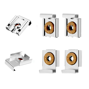 Clips de montage de miroir personnalisés en usine Clips de suspension de miroir à ressort Raccord fixe de miroir robuste - Product Image 4