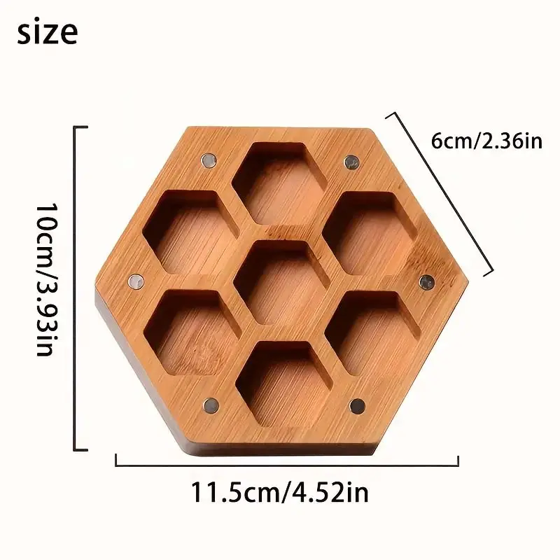 Dés exquis boîte de rangement en bois noël Halloween cadeau d'anniversaire bois massif naturel de haute qualité