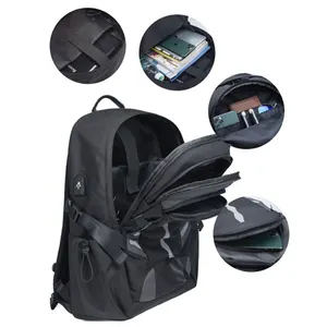 Large Anti Theft University Backpack College School Bags Boy Mens Travelling Laptop Backpack With Usb Charging Port