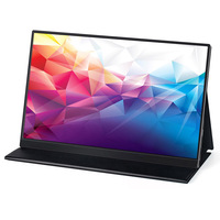 Monitor Portátil IPS de 15.6 Pulgadas 1920X1080P con Tipo-C HD-MI para Laptop, PC, Teléfono, Switch, Pantalla para Juegos