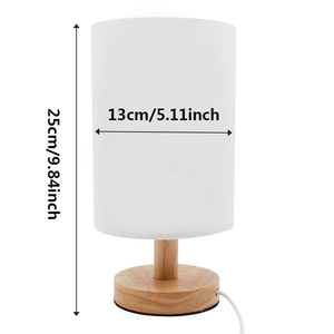 Lampe de Nuit USB de Bureau Personnalisée en Bois Style Art Déco, Base Décorative, Forme Vase, 13*25cm, pour Sublimation DIY - Product Image 4