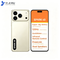 Smartphone TECON Spark40 Deca Core 7,3 pouces 144 Hz 108 MP Charge rapide 60 W 5G Android 16