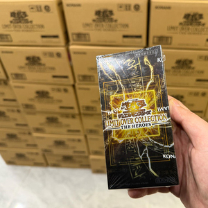 100% Original Japonais Ver <span class=keywords><strong>Yu</strong></span>-<span class=keywords><strong>Gi</strong></span>-<span class=keywords><strong>Oh</strong></span> LIMIT OVER COLLECTION the HEROES Boîte de boosters de cartes à collectionner pour jeu de cartes - Product Image 2