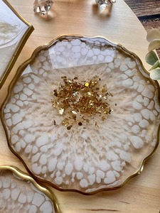 Plateau de service pour dessert pour fête, support à gâteau en résine écologique, forme personnalisable, décoration durable, modèle d'Expo mondiale, support à gâteau en résine - Product Image 5